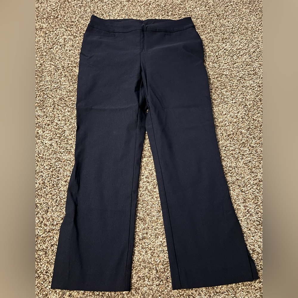 Chico’s Navy Blue Ankle Pants